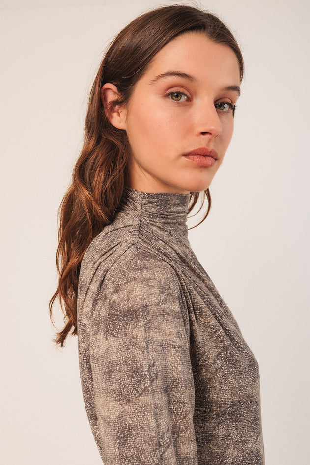 Netting Print T-Shirt