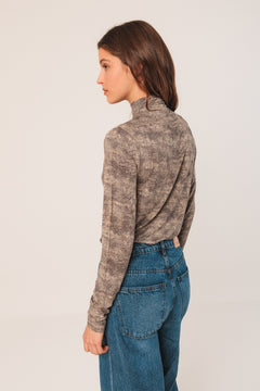 Netting Print T-Shirt