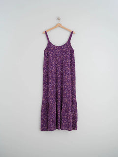 Strappy Prairie Dress Purple