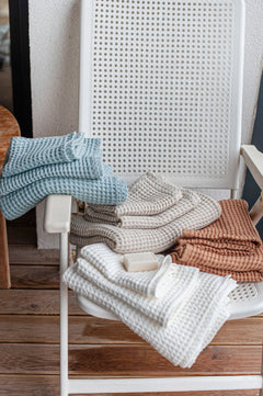 Waffle Linen Towel Set