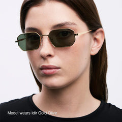 Idir Sunglasses Gold Carbon