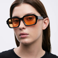 Marli Sunglasses Black Orange