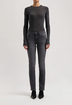 Faye Low Slim Jeans Authentic Black