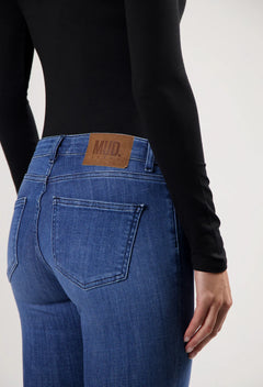 Faye Low Slim Jeans Authentic Indigo