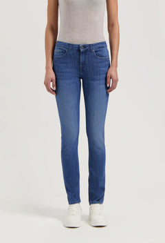 Faye Low Slim Jeans Authentic Indigo