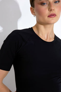 Work Rib Tee Black