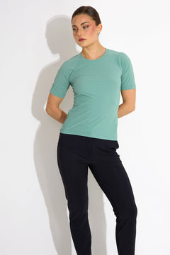 Work Rib Tee Green