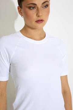 Work Rib Tee White