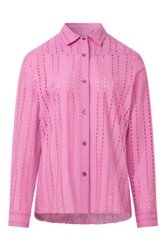 Rio Organic Broderie Anglaise Shirt Pink