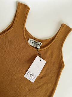 Yana Organic Cotton Top Camel