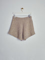 Leap Concept - Renata Knitted High-waisted Shorts Light Brown, image no.3