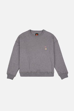 Women's Antonyo Marest x Trendsplant Art Hut Oversized Sweater Sport Grey