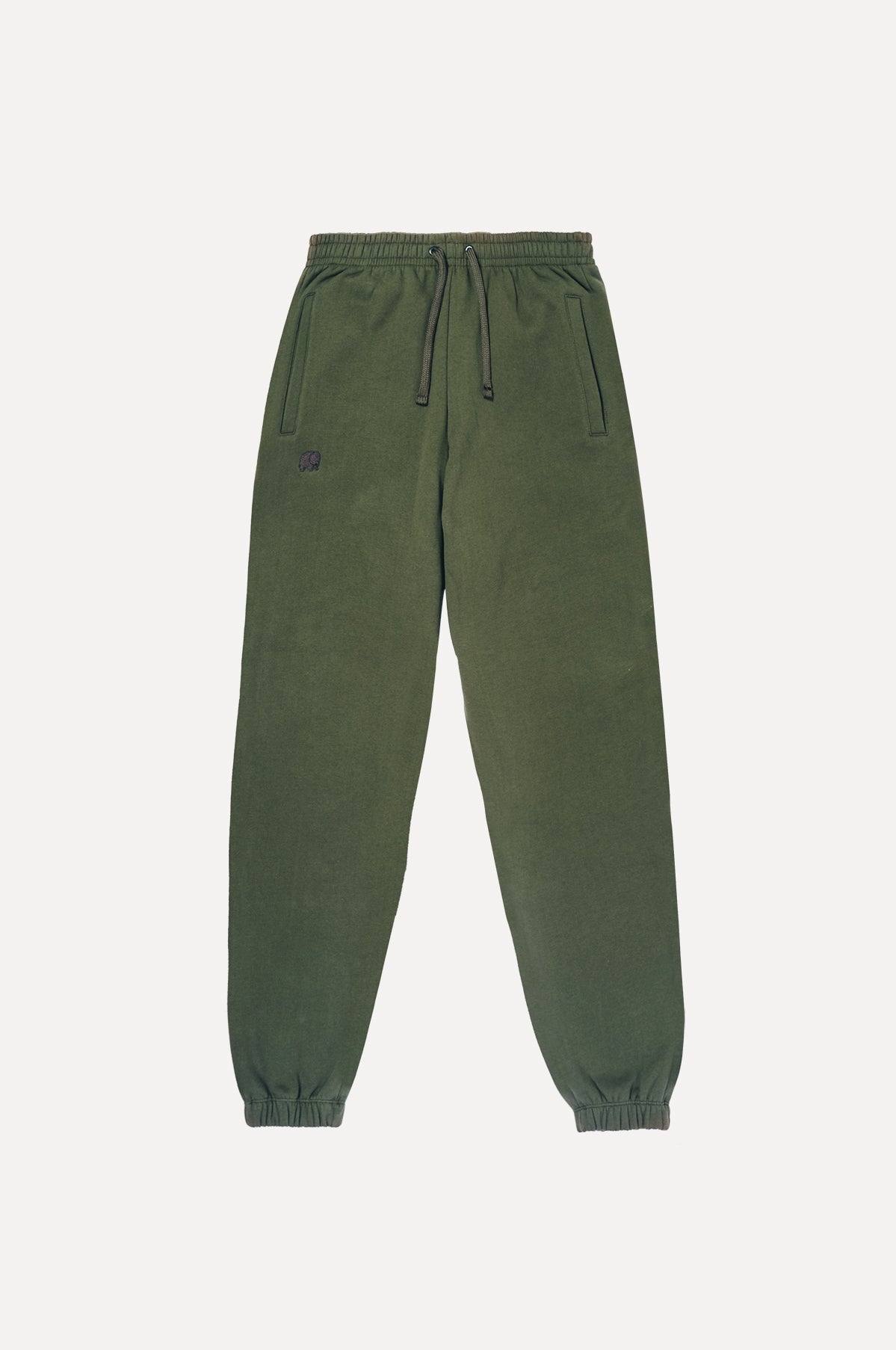 Organic Essential Sweatpants Dark Olive
