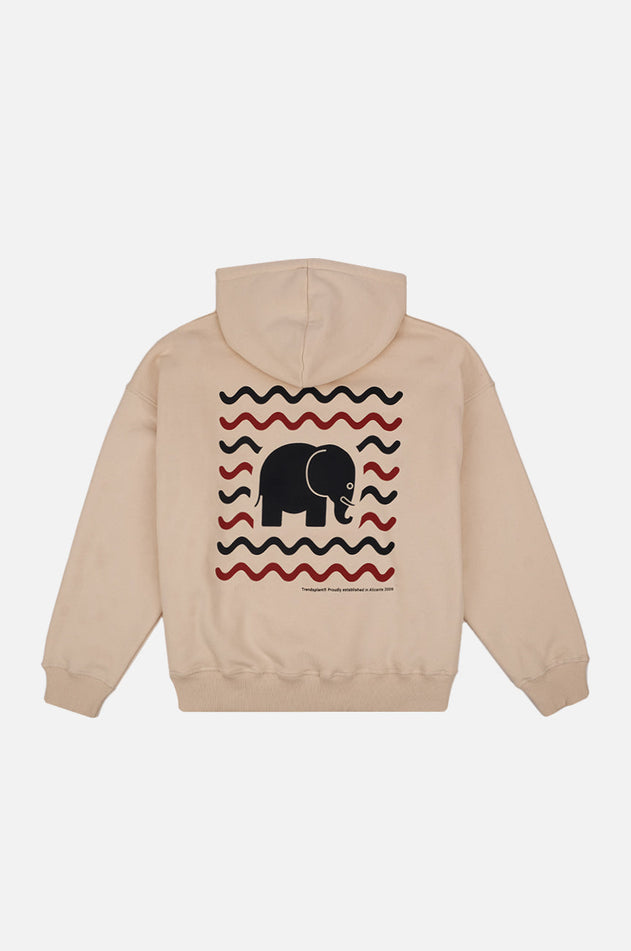 Explanada Women's Organic Oversized Hoodie Ivory