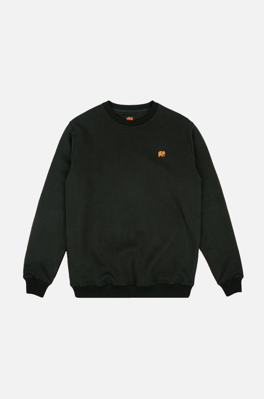 Organic Essential Sweater Scarab Green