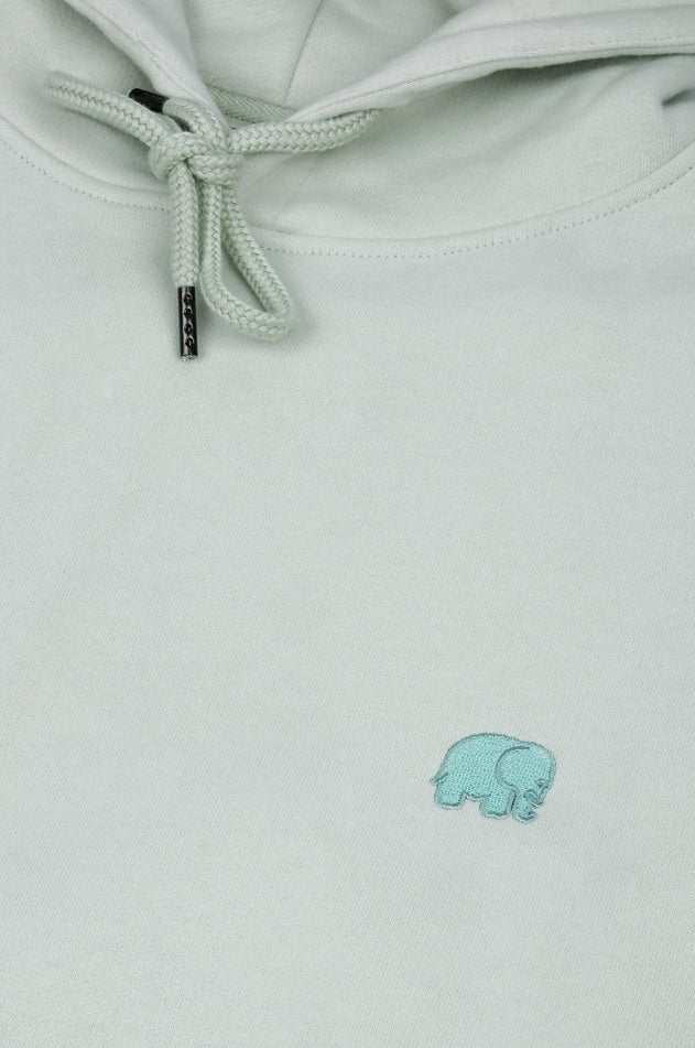 Women's Trendsplant Organic Essential Oversized Hoodie Mint Green