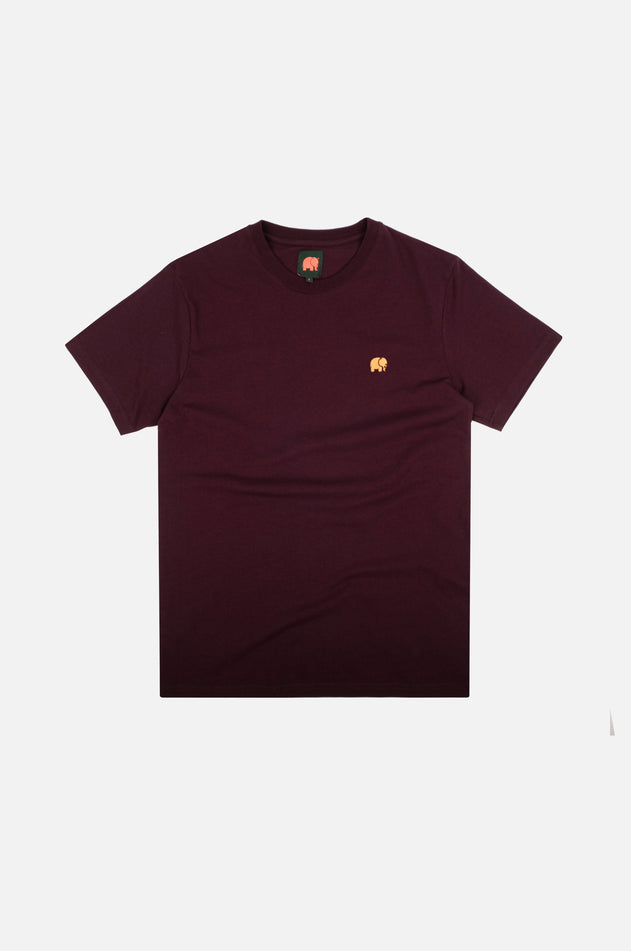 Essential T-Shirt Wine Red