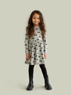 Kids' Cherry Love Merino Wool Dress