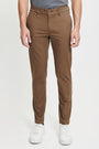 FRENN - Seppo Organic Cotton Twill Trousers Brown, image no.1