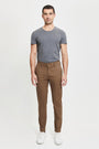 FRENN - Seppo Organic Cotton Twill Trousers Brown, image no.6