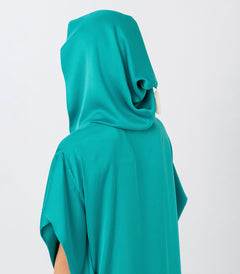 Hooded Kaftan Emerald