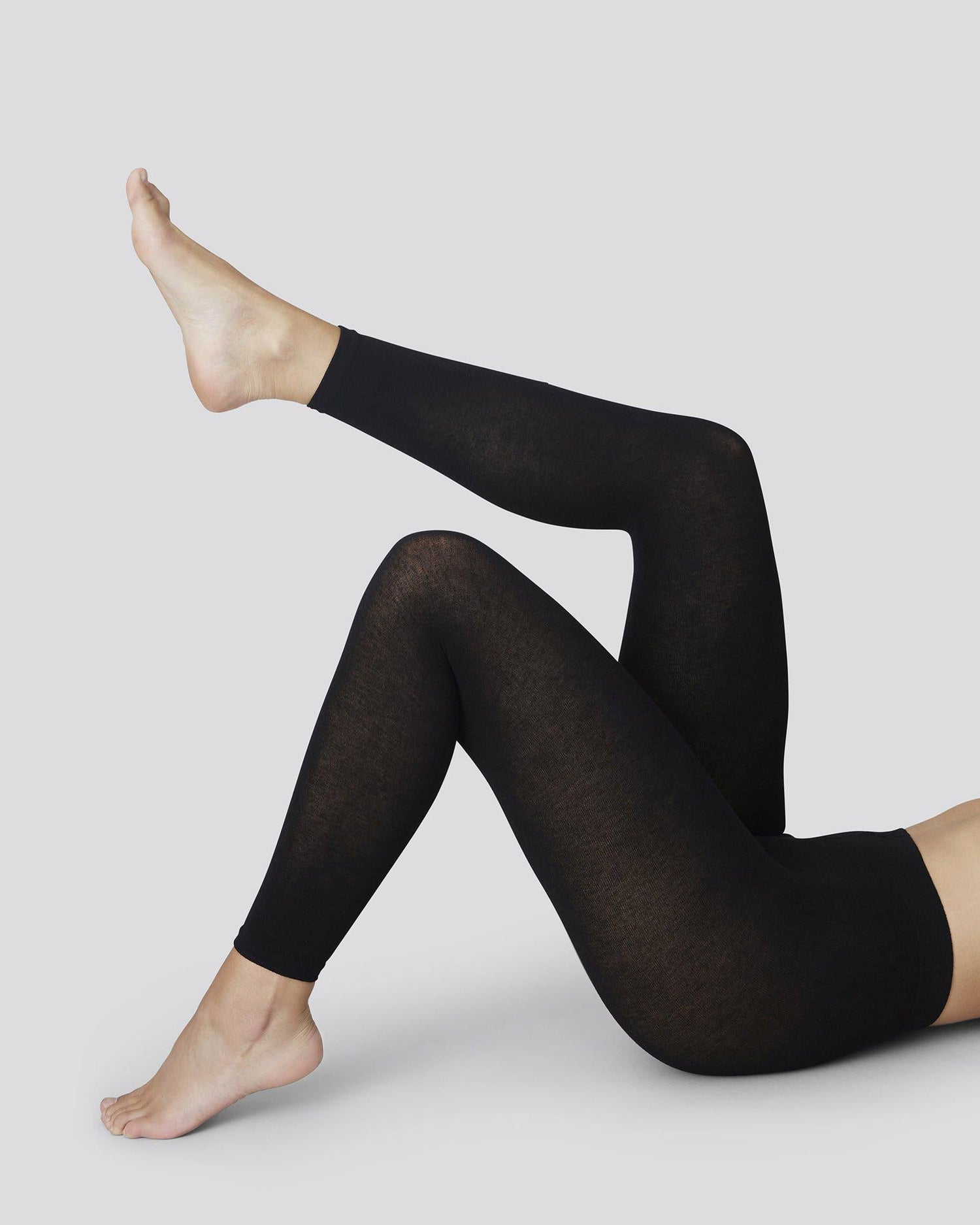 Swedish Stockings Dagmar Over-The-Knee Sustainable Black Tights — La Osa