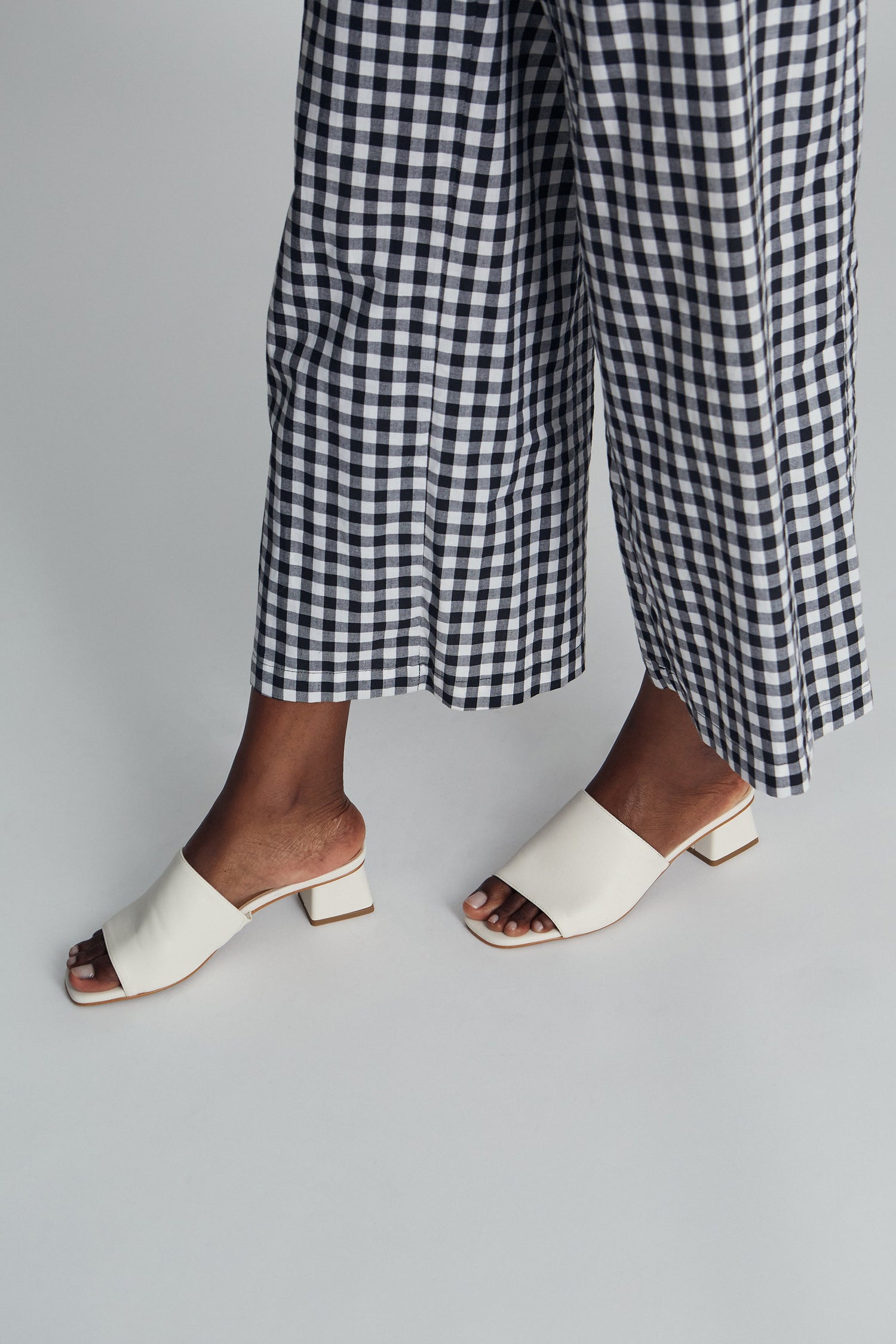White Vegan Heels