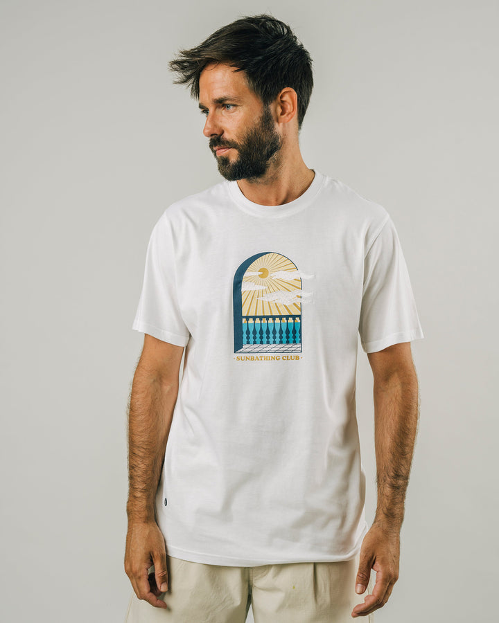 Brava Fabrics - Sunbathing Club T-Shirt White