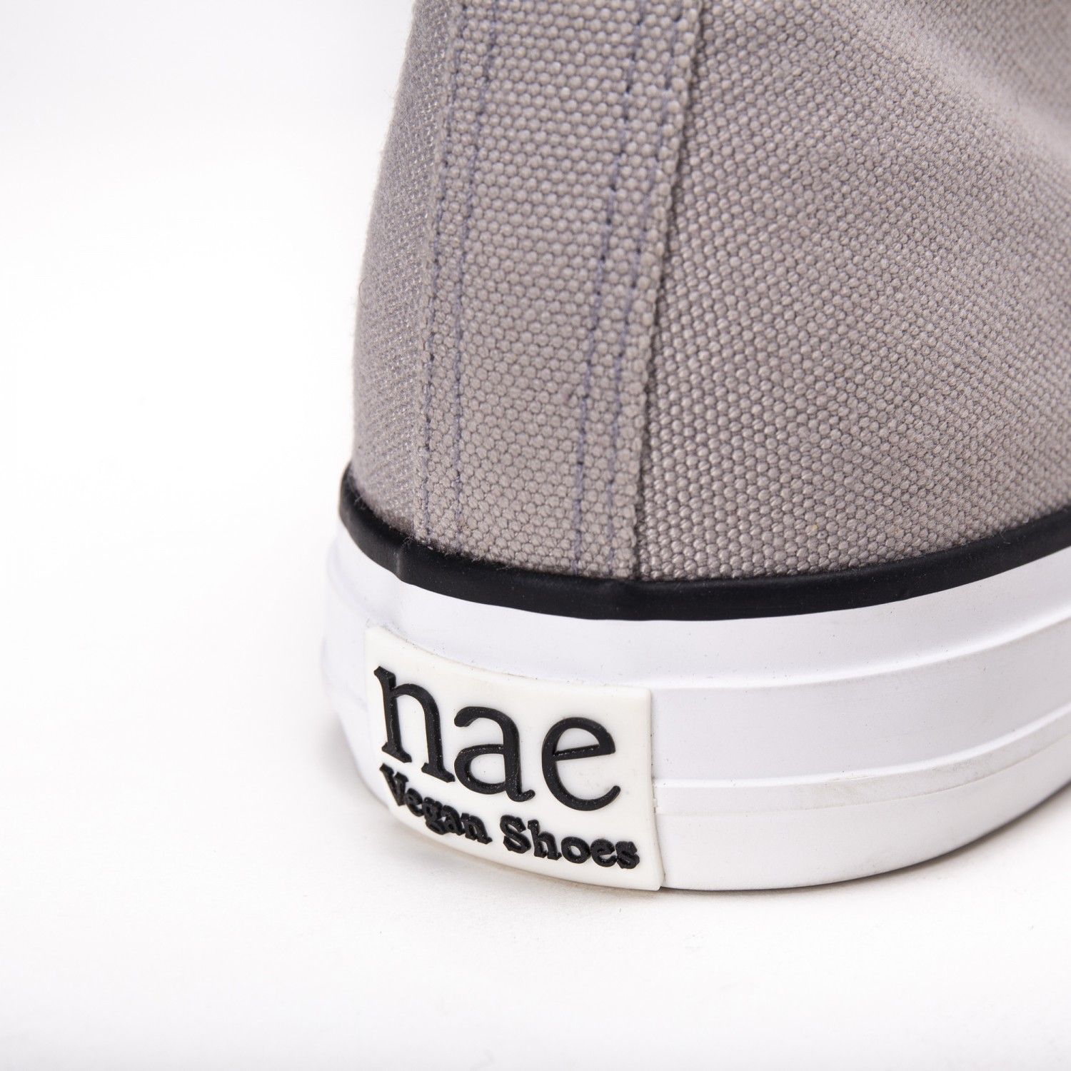 Redo Vegan Mid-Top Vulcanized Sneakers Grey