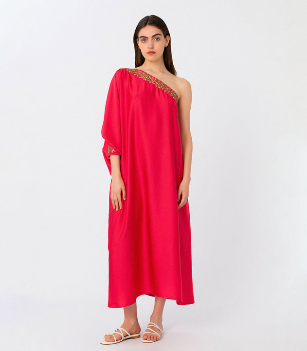 One-Shoulder Maxi Dress