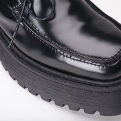 Winni Vegan Chunky Platform Shoes Black