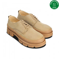 Arum Beige Chunky Derby Vegaani Kengät