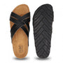 Nae Vegan Shoes - Lilac Black Vegan Ergonomic Cushioned Sandals, image no.3