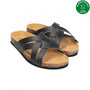 Nae Vegan Shoes - Lilac Black Vegan Ergonomic Cushioned Sandals, image no.4