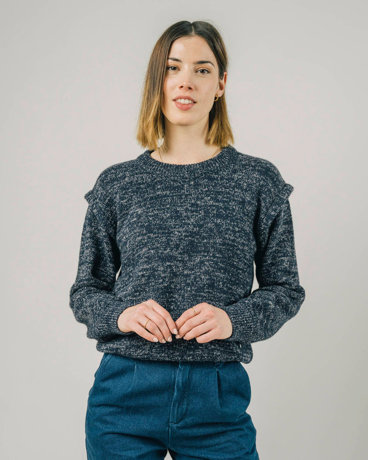 Brava Fabrics - Retro Sweater Navy