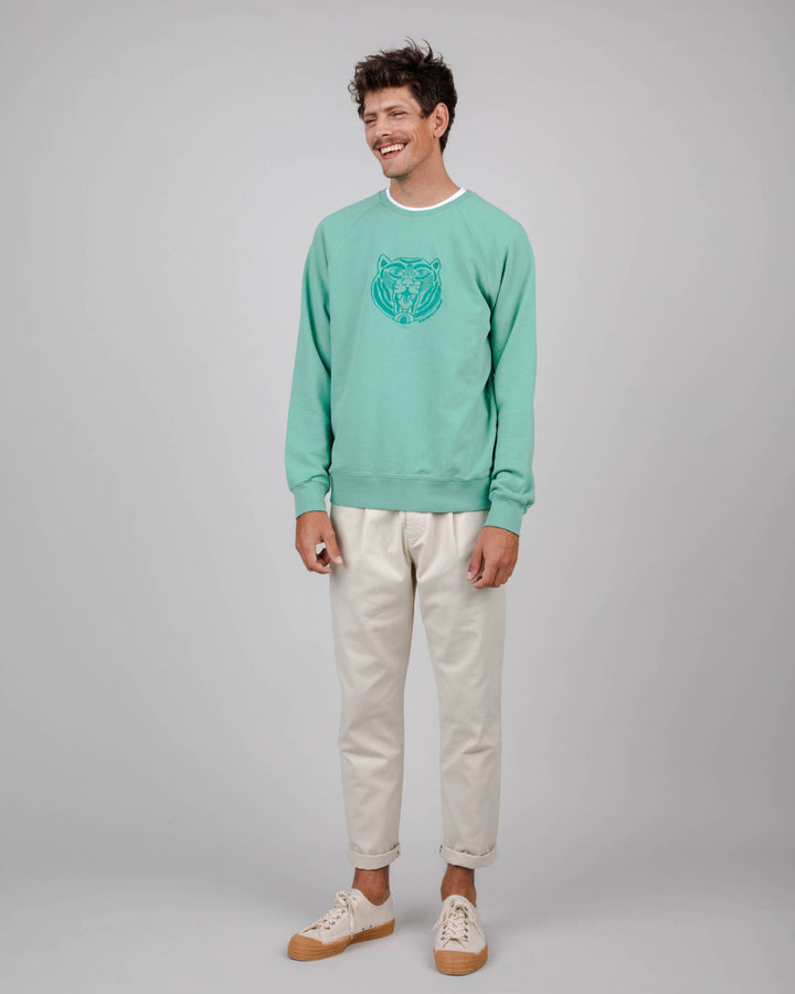 Brava Fabrics - Tiger Sweatshirt Light Morera