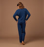 CASAGiN - Lounge Pants Natural Fabric Blue, image no.2