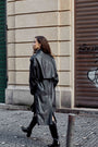 Carolina Machado - Negrini Faux-Leather Trenchcoat, image no.4