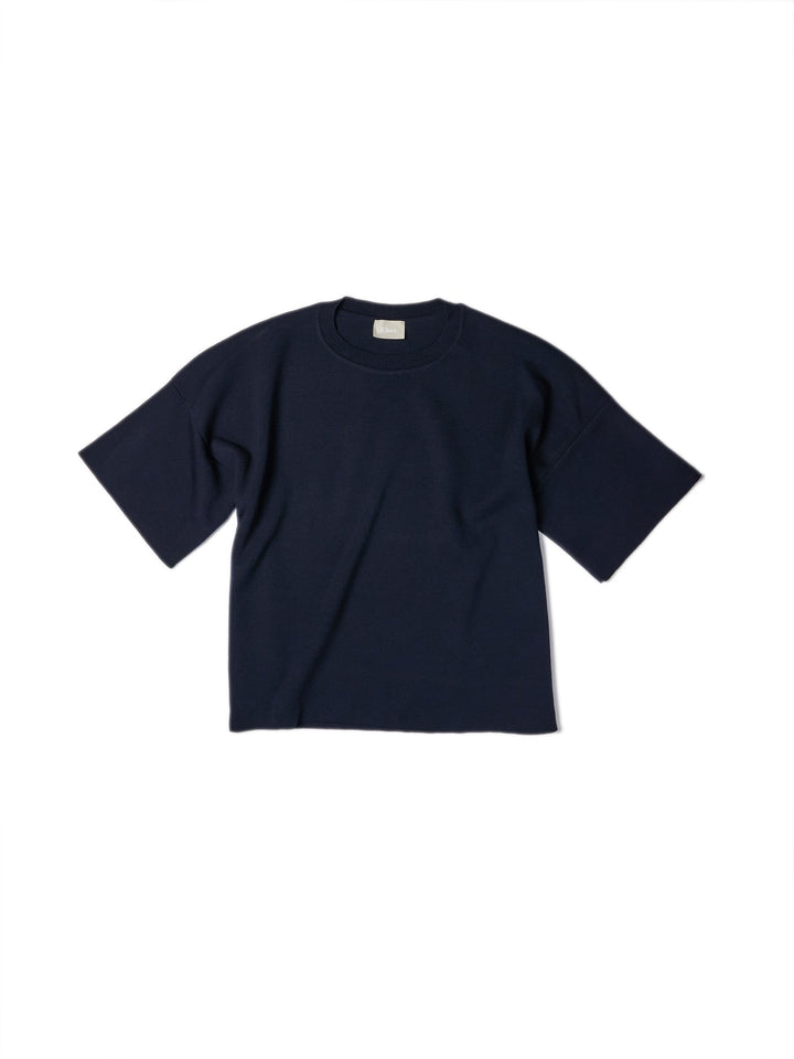 Rhea - Merino T-Shirt Navy