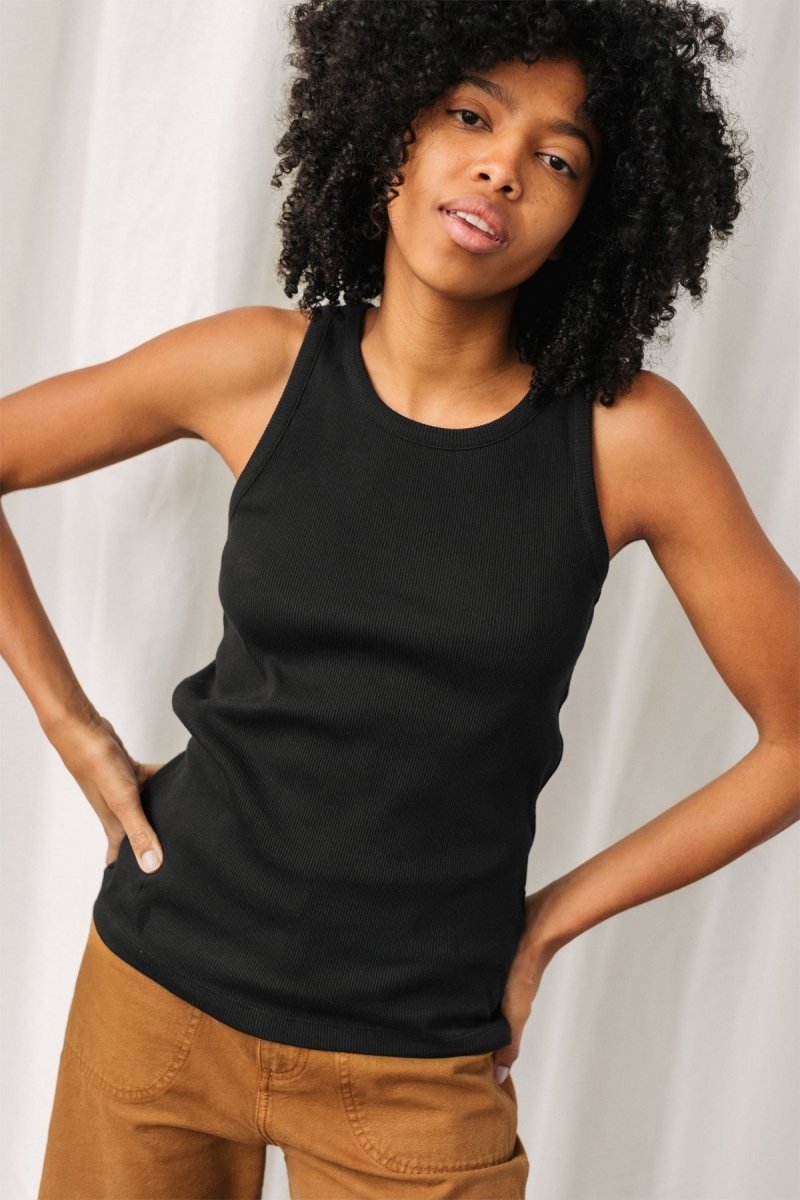 Hisingen Tank Top Black - IVALO.COM