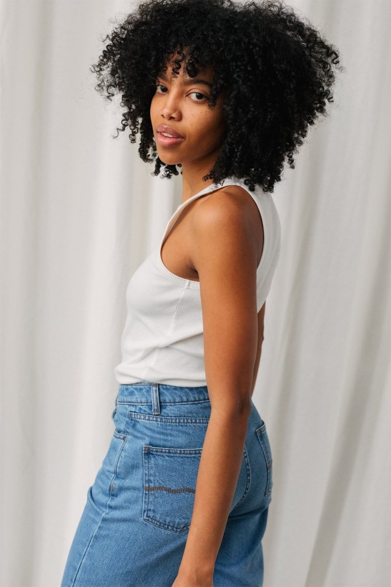 Hisingen Tank Top Off White - IVALO.COM