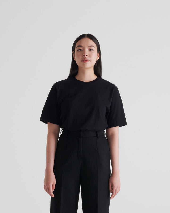 Samuji - Calla T-Shirt Cotone Black