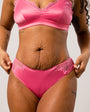 UNDERSTATEMENT - Satin Lace Cheeky Bubblegum Pink, image no.4