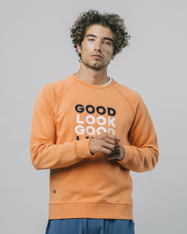 Good Luck Sweatshirt Orange