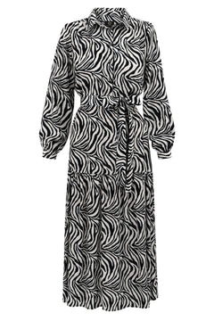 Zebra Geometric Dress