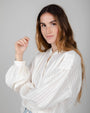 Brava Fabrics - Polka Dot Boho Blouse White, image no.5