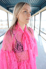 Miia Halmesmaa - Lush Dress Lace Neon Pink, image no.4