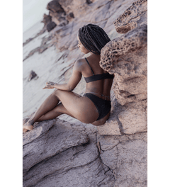 Jacquard Leona + Skyline Slim Bikini Set