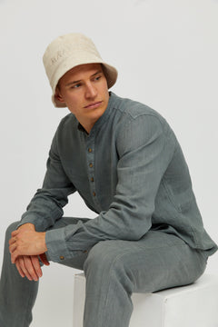 Luray Men's Long Sleeve Linen Shirt