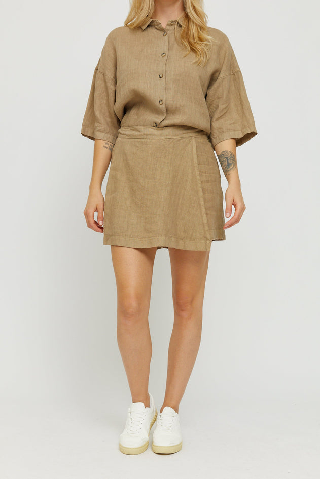 Ninette Linen Skort